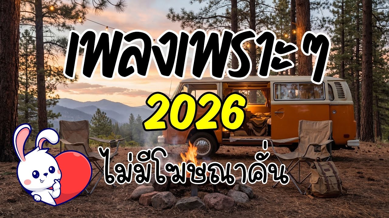 รวมเพลงเพราะๆ ฟังสบาย 2026 [Vol.19] 🎧 ฟังยาวๆ ต่อเนื่อง 🎸(ไม่มีโฆษณาคั่น) | กระต่ายอ้วน ชวนฟัง 🐰