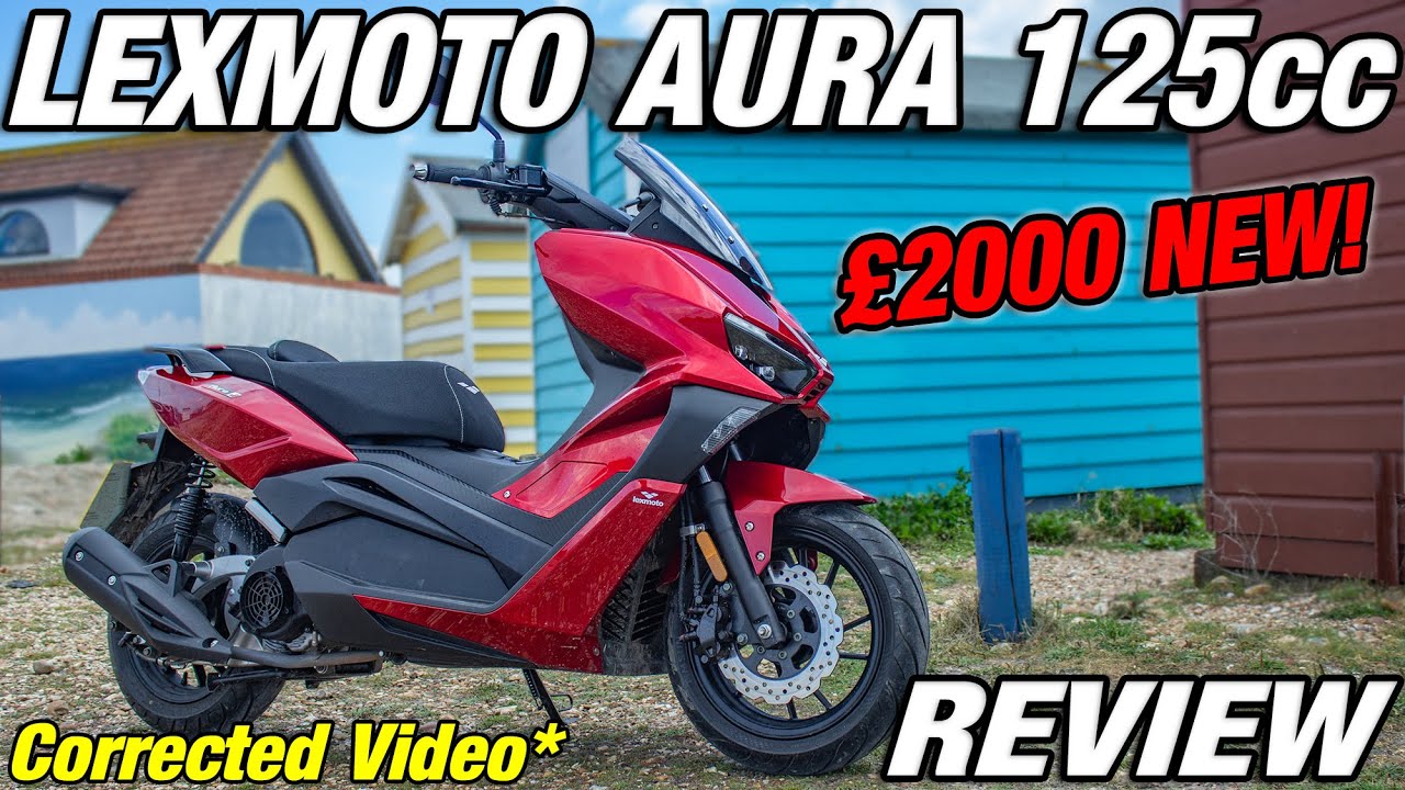 Lexmoto Aura 125cc Scooter review!