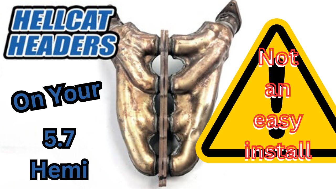 SRT Hellcat Headers on a 5.7 Hemi