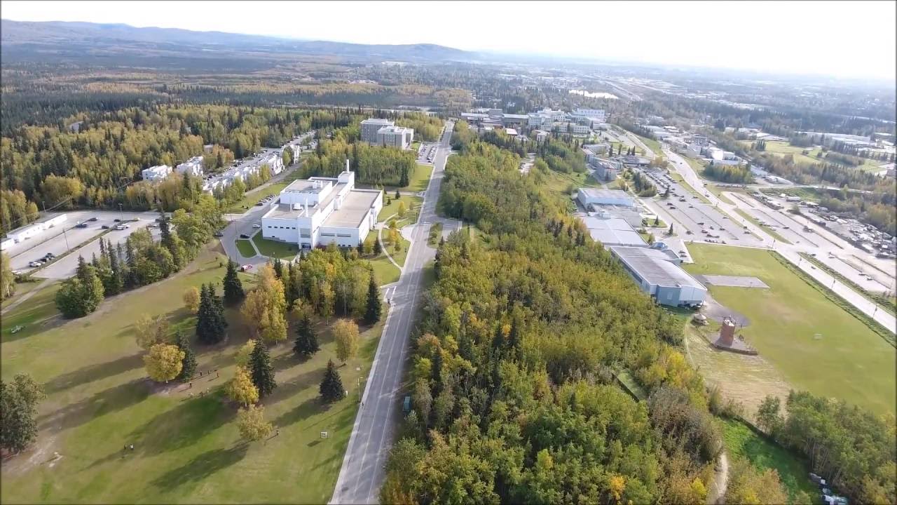 UAF, University of Alaska Fairbanks, drone flight