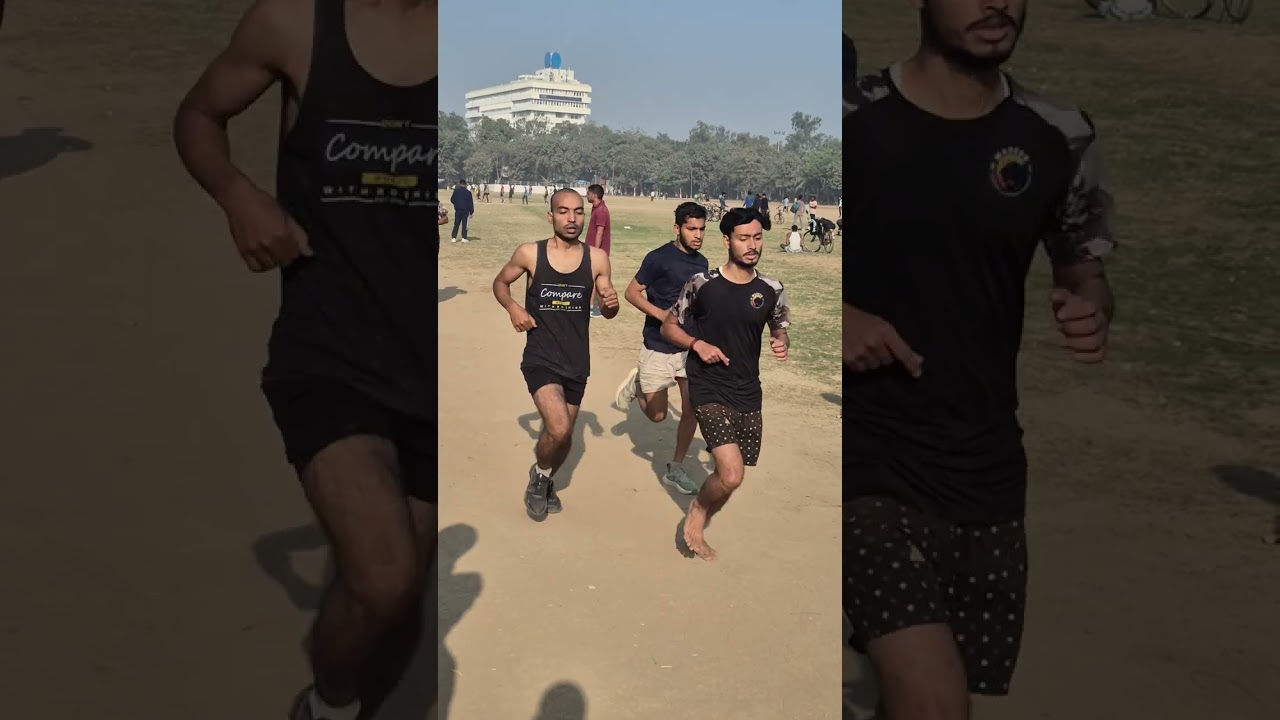 🚨 Bihar police running trial 1600 meter 🚨