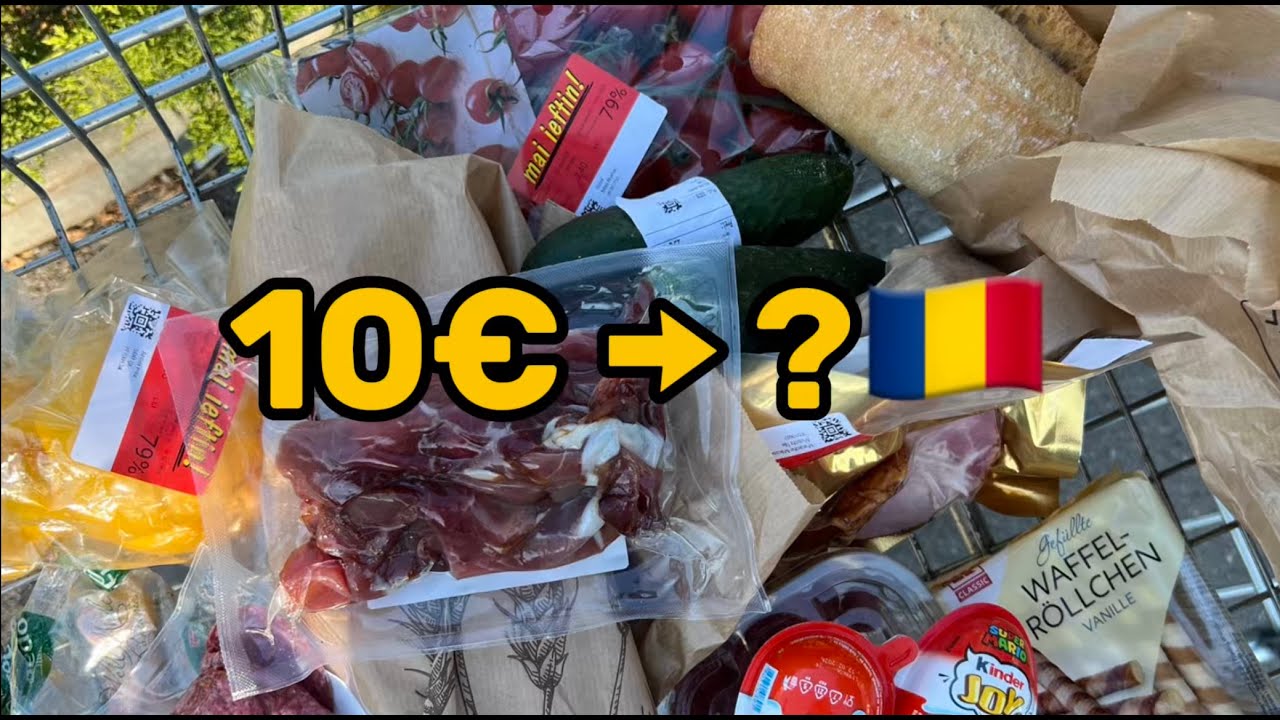 🇷🇴Бухарест за 10€ — что реально взять в супермаркете. Румыния