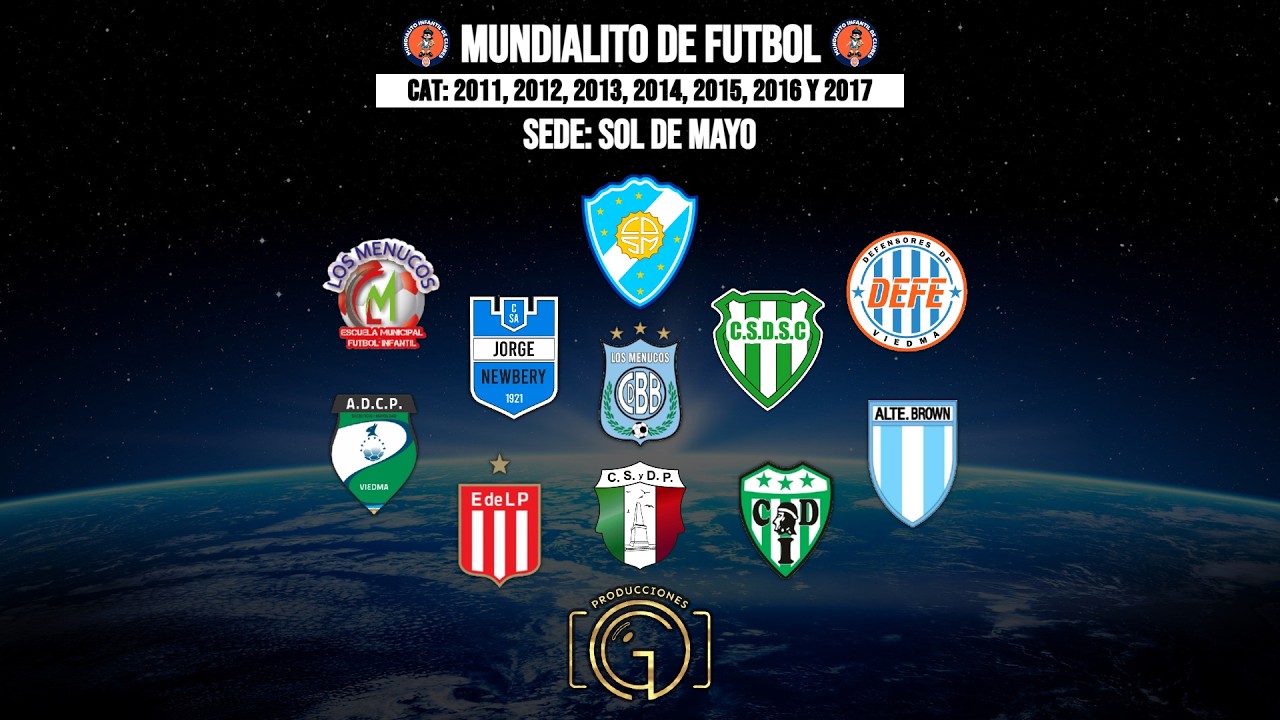 MUNDIALITO | Sabado 24 de Enero | Cancha 1 | Sede: Sol de Mayo