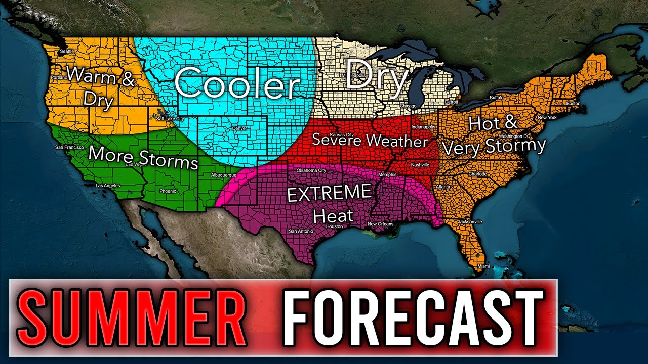 Summer Forecast 2023 - Extreme Heat & Humidity for Millions?!