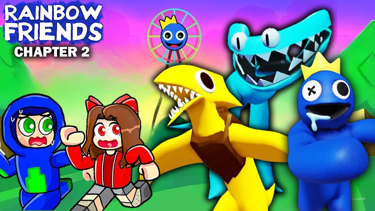 RAINBOW FRIENDS CHAPTER 2 is AMAZING (FULL GAME) | ALL ENDING 😱