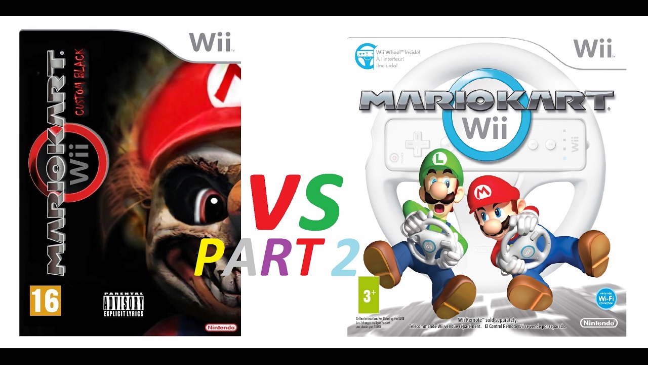 Mario Kart Black VS Mario Kart Normal Part 2