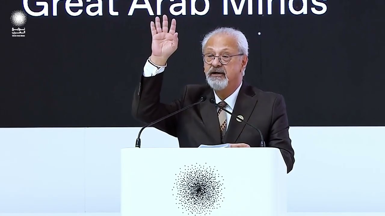 كلمة البروفيسور شربل داغر الفائز بجائزة نوابغ  العرب عن فئة الأدب والفنون