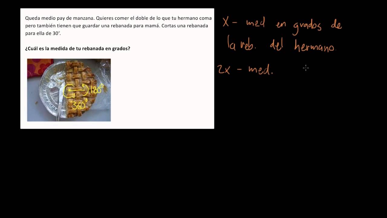 Dividiendo un pay con la familia