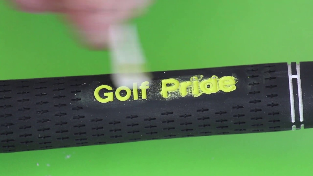 G Paint Golf Grip Paint Fill Tutorial, how to colour code your grips to match your equipment
