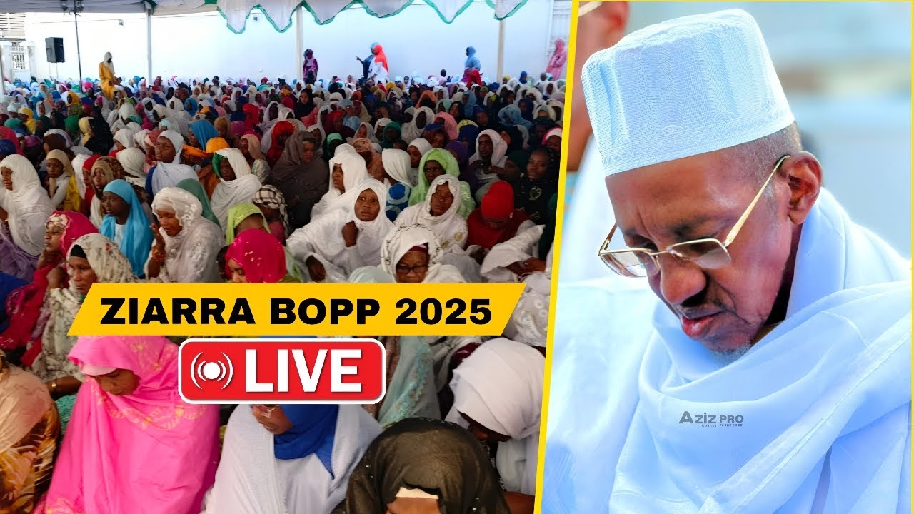 🔴DIRECT]  HLM BOPP ZIARRA THIERNO AMADOU TIDJANE BA EDITION 2025