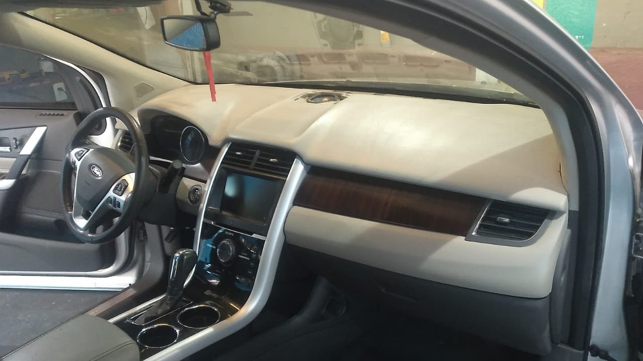 PINTANDO PAINEL E OS BANCOS DA FORD EDGE