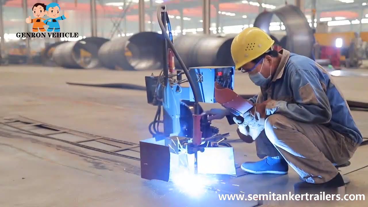 China Genron International Company and Semi Trailers Factory Introduction workshop
