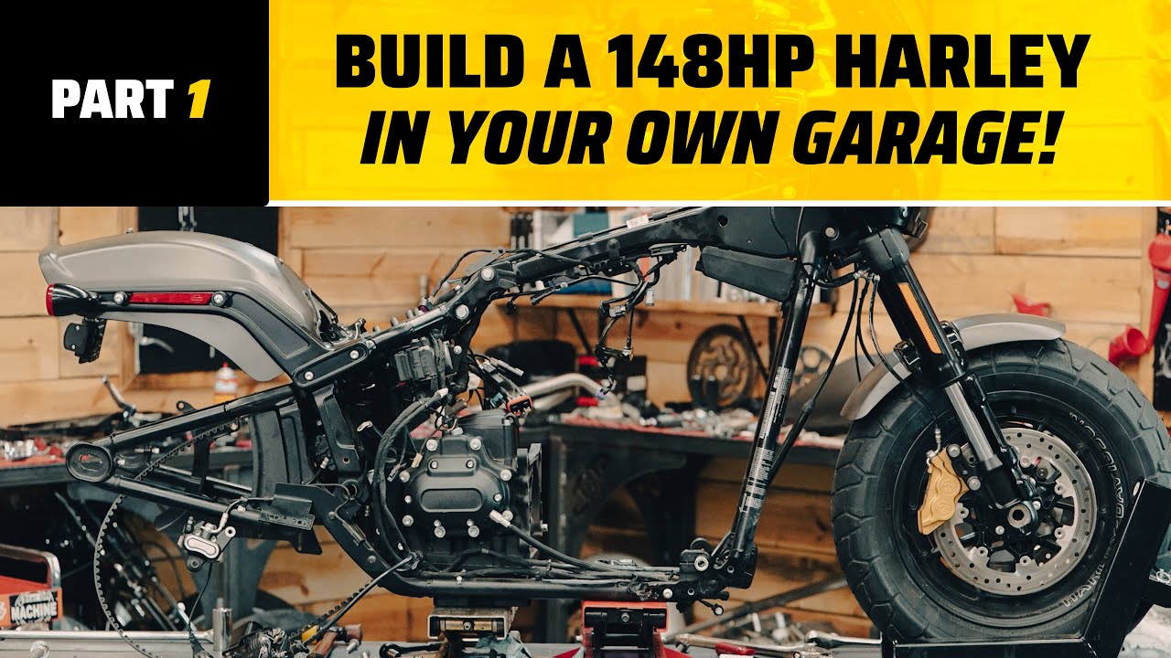 Как собрать мощный двигатель Harley Davidson Milwaukee Eight в собственном гараже | WW