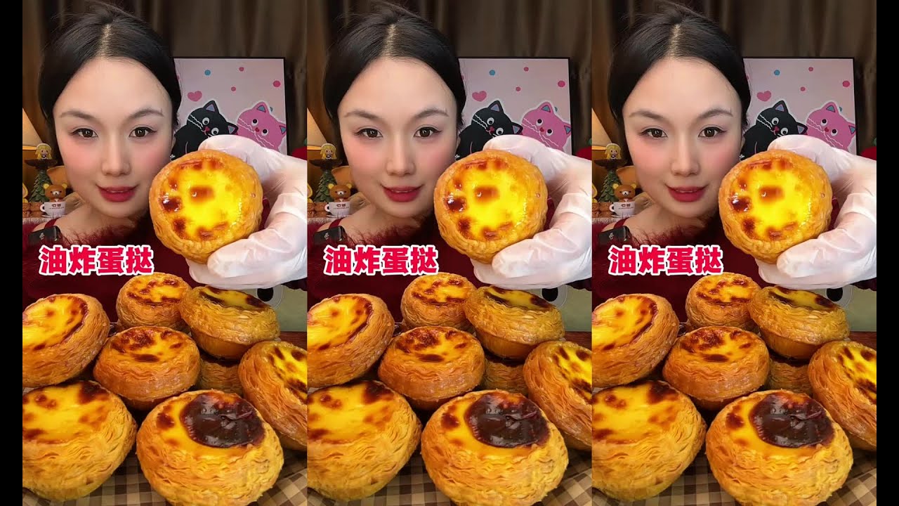 CHINESE MUKBANG SWEETFOOD,CAKE EATING SHOW EATING SPICY NOODLES MeatMingleSister