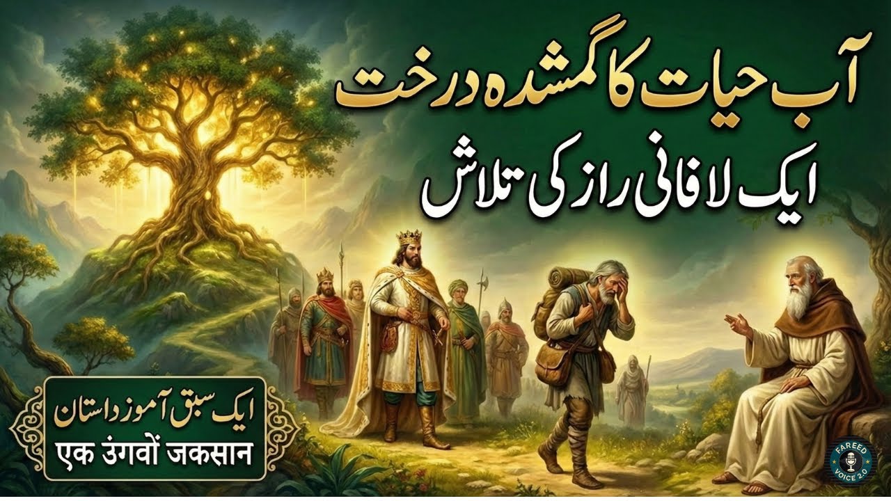 Aab E Hayat ka Gmashdah Darkht | जीवन का खोया हुआ वृक्ष | Urdu Islamic Story | #UrduIslamicStory