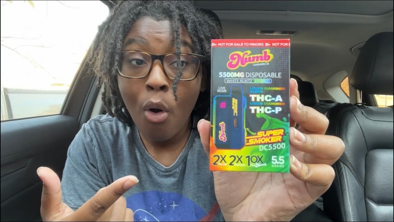 TRYIN NUMB DISPOSABLE REVIEW | from EVERYTHING 420 @designedbytall