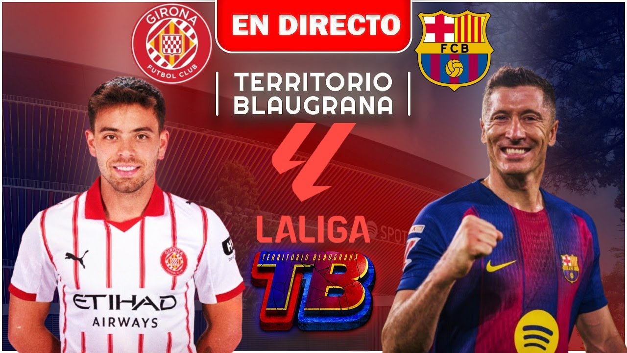 VERTICAL📱GIRONA vs BARÇA EN VIVO 🔥 LALIGA Jornada 24  ⚽ Narración 100% CULÉ 🔵🔴 PARTIDO CLAVE DIRECTO