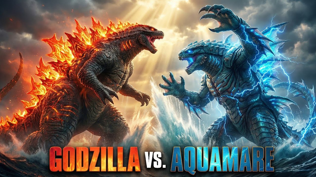 Godzilla vs Aquamare | Humanity Enters the War