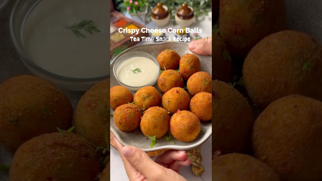 Crispy Cheese Corn Balls | Winter Special Recipe 