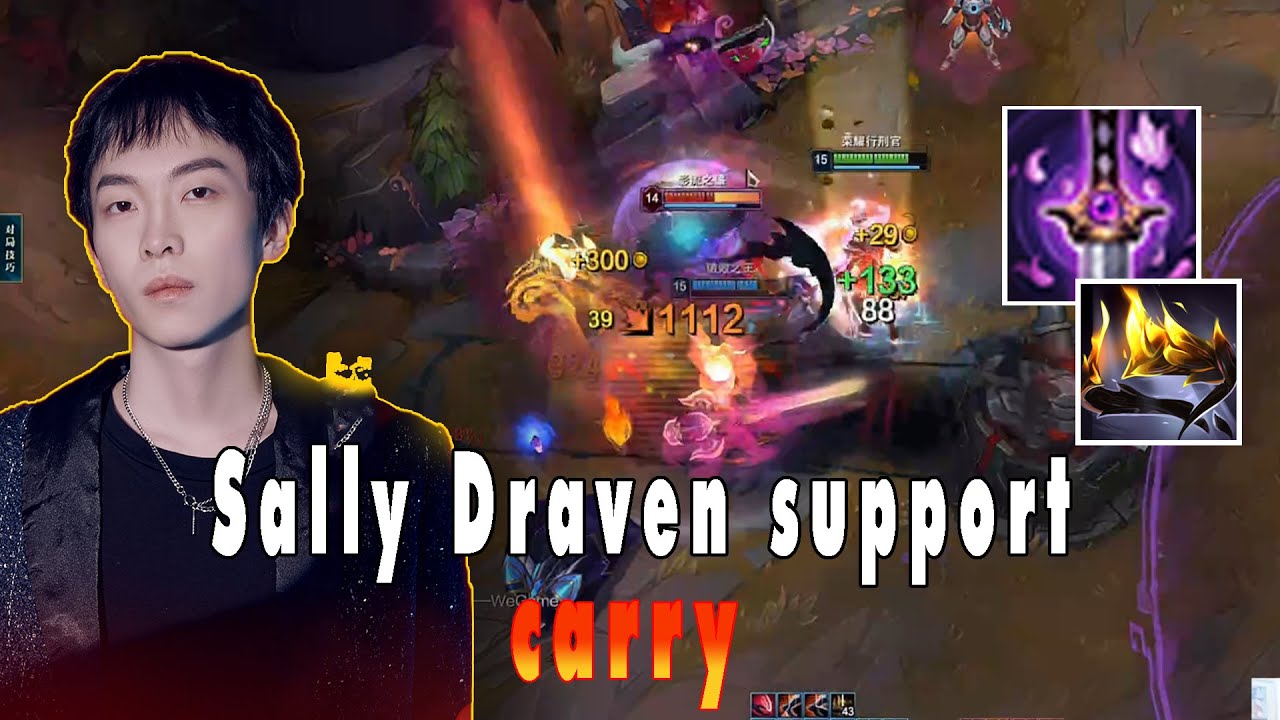 SALLY USE DRAVEN GO SP MVP OF GAME WITH 2 AXES 1 KILL SO STRONG