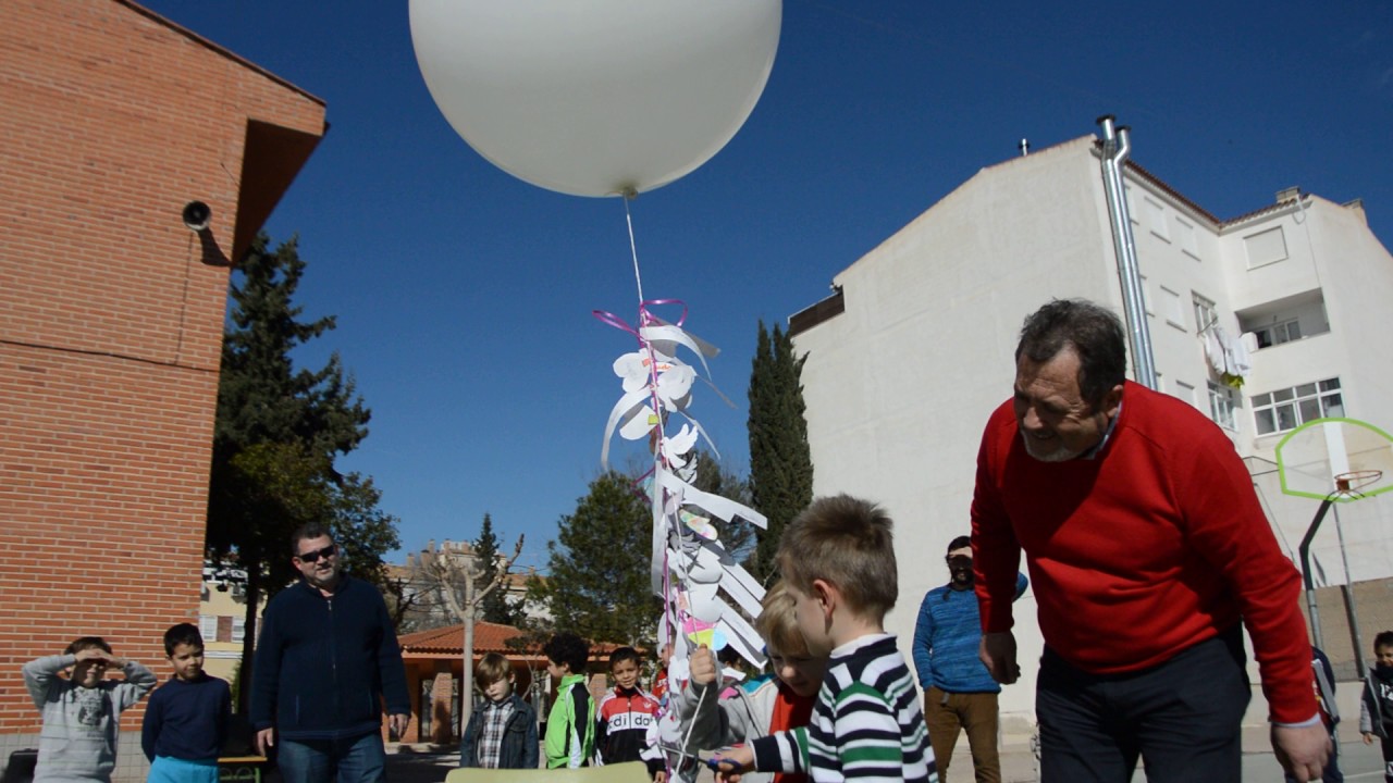 Suelta de globos