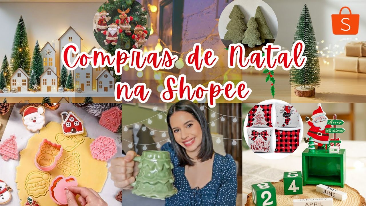 Compras de Natal na SHOPEE 🎄