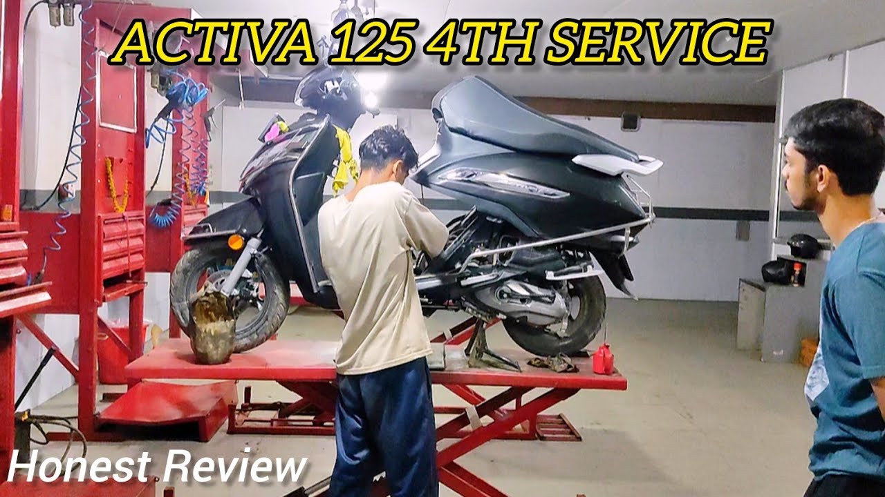 Activa 125 4th Service Vlog | Full Cost & My Experience! | Activa 125 BS6 Ka Service |