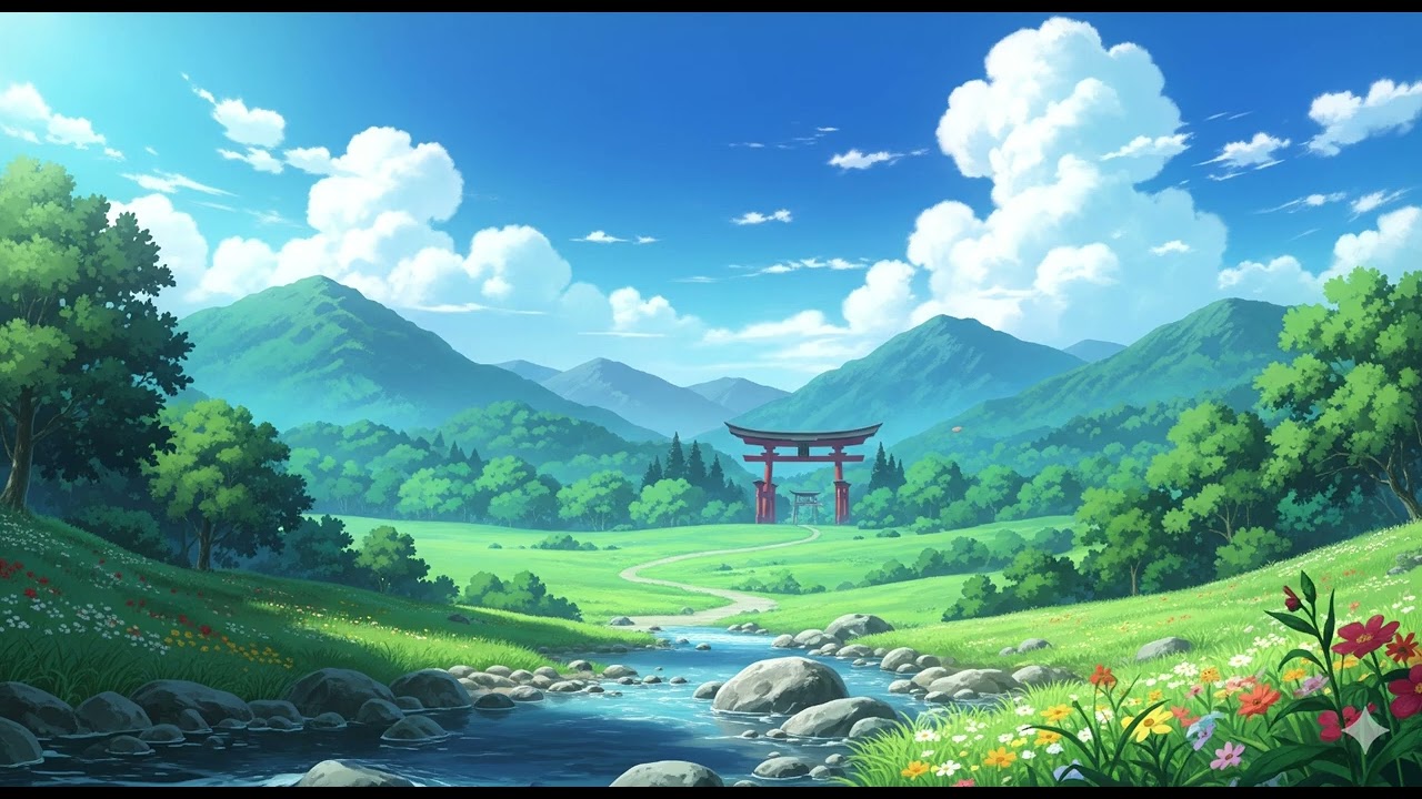 Relaxing Japanese Fantasy Ambient | 1 Hour Deep Focus & Relaxation Music