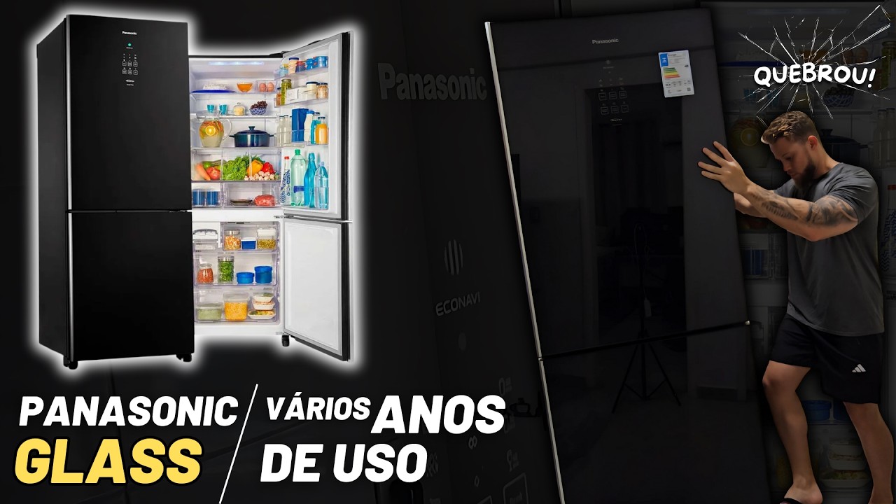 Geladeira Panasonic Inverter Black Glass Inverse / Não diga que eu não avisei! / Review e Comparação