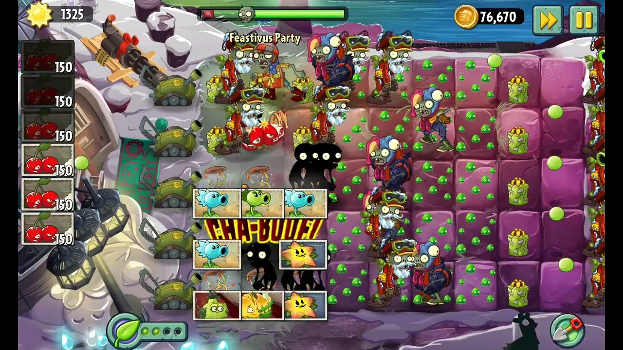 Pvz 2 Alternate UniverZ: Christmas Front 4 Piñata Party