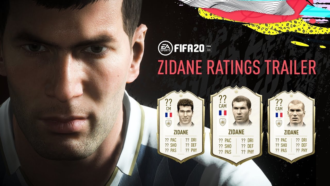 FIFA 20 - Zinedine Zidane FUT ICONS Stories Reveal | PS4