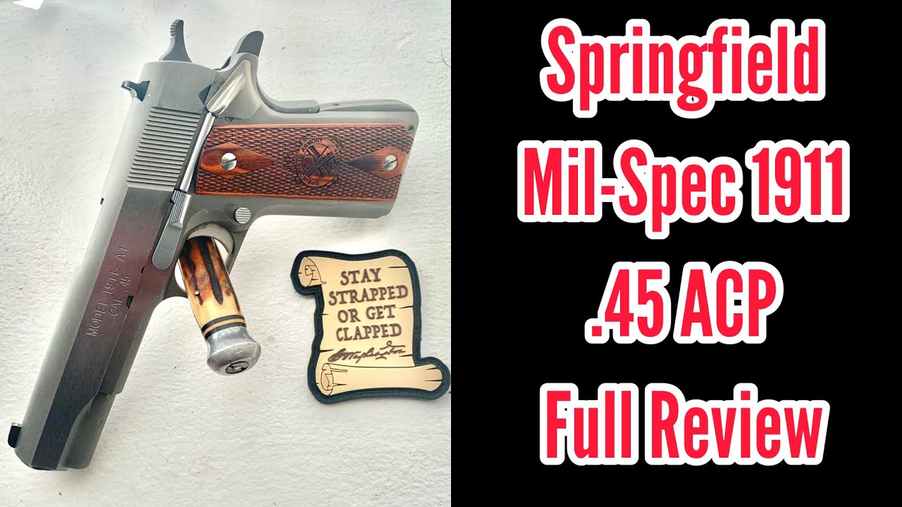 Полный обзор Springfield Mil-Spec 1911 Stainless￼￼