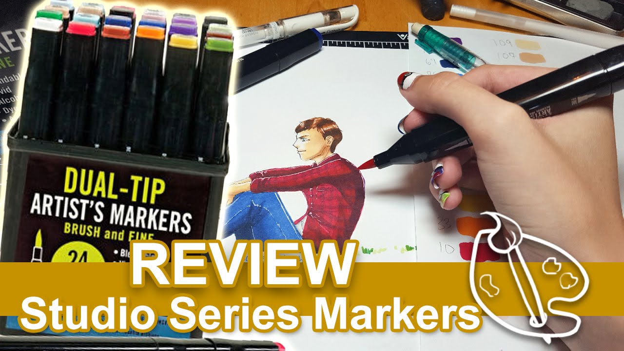 Studio Series Markers Review [Actual Copic Markers Alternative?!]