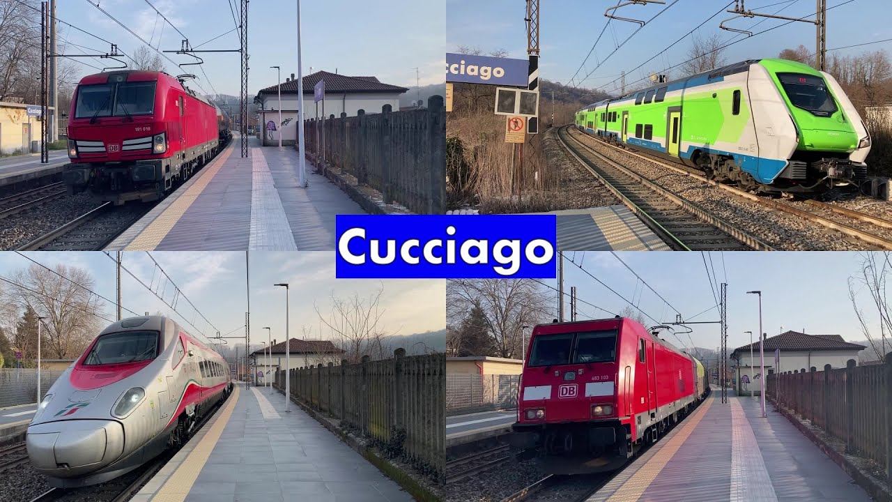 Fine linea Monza - Chiasso [parte 2/2]: stazione di CUCCIAGO!