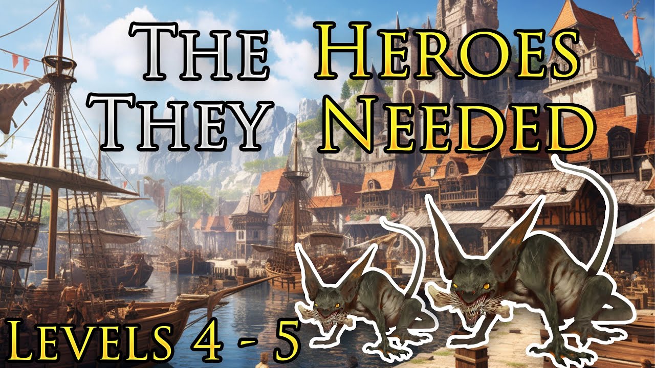 Create Heroes with these City Encounters! D&D 5e | Encounters Workshop