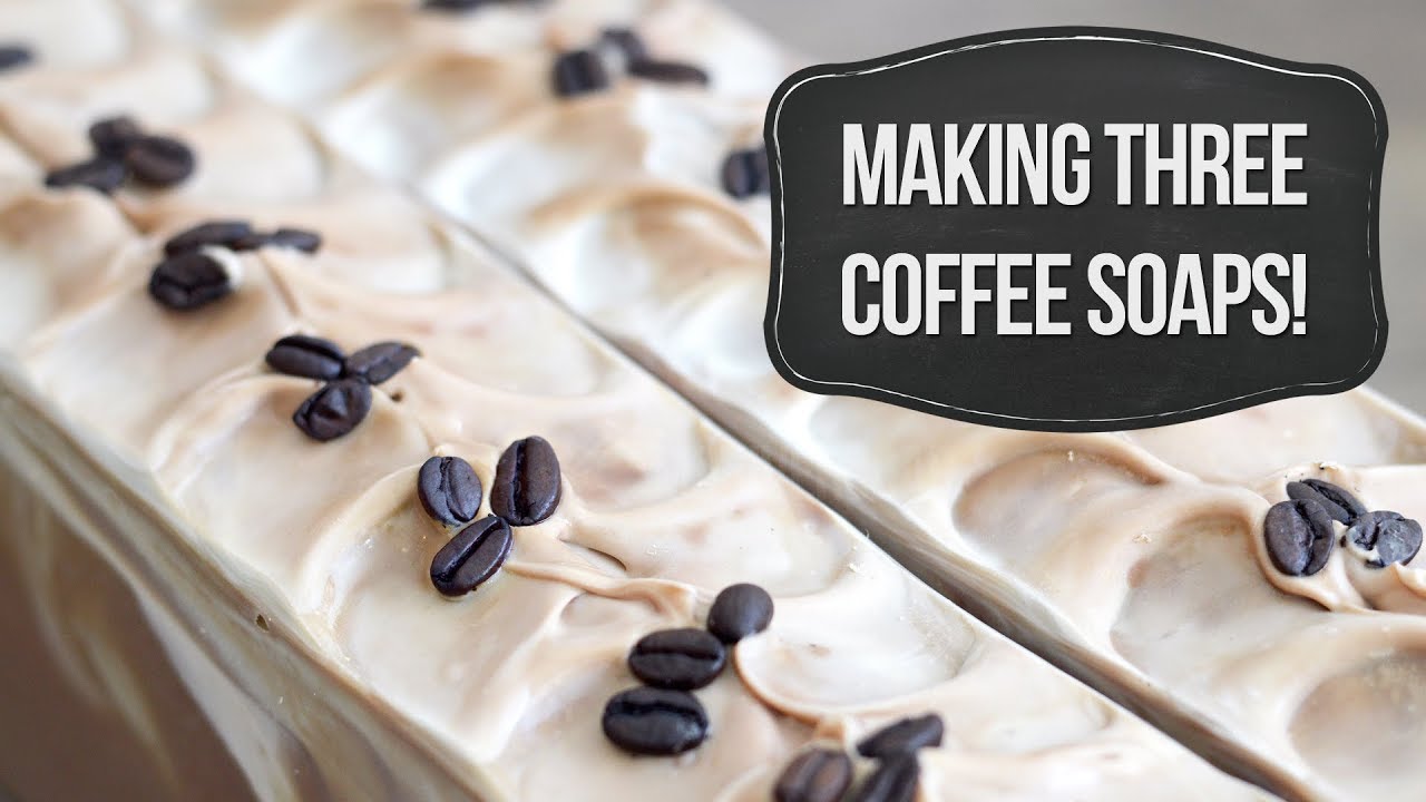 Part One: Making Three Coffee Soaps! | MO River Soap