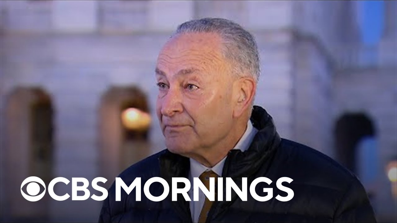 Senate Majority Leader Chuck Schumer on January 6 anniversary and investigation