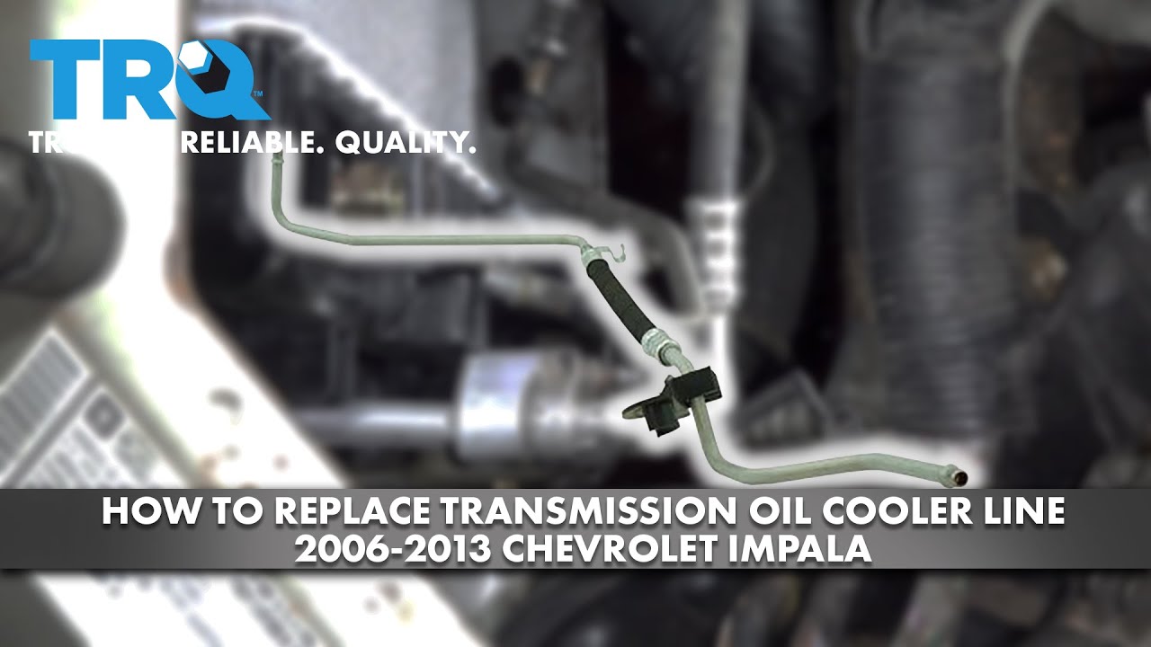 Как заменить линию охладителя трансмиссионного масла на Chevrolet Impala 2006-2013