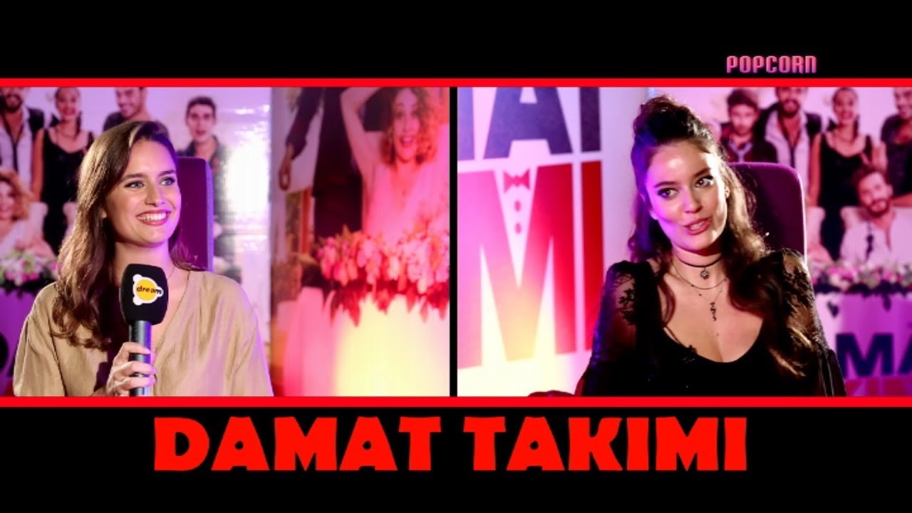 Ardıç Duygu "DAMAT TAKIMI" Film Röportajları Pelin Akil - Furkan Andıç