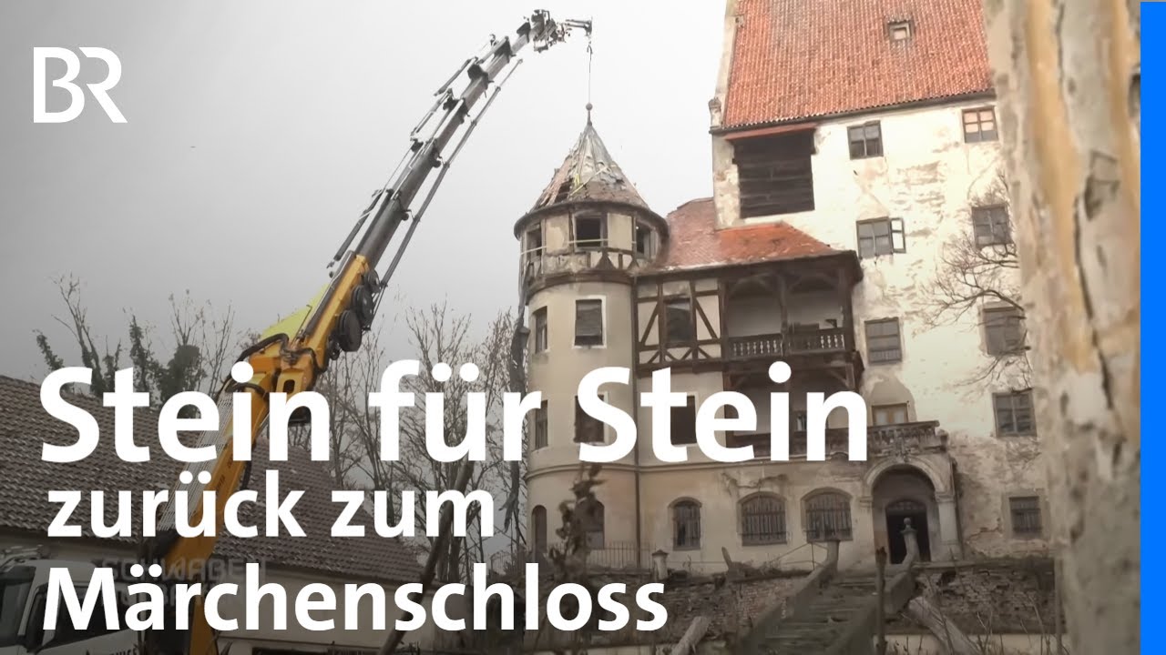 Rettung möglich? Sie wollen das baufällige Märchenschloss sanieren | Schwaben + Altbayern | BR