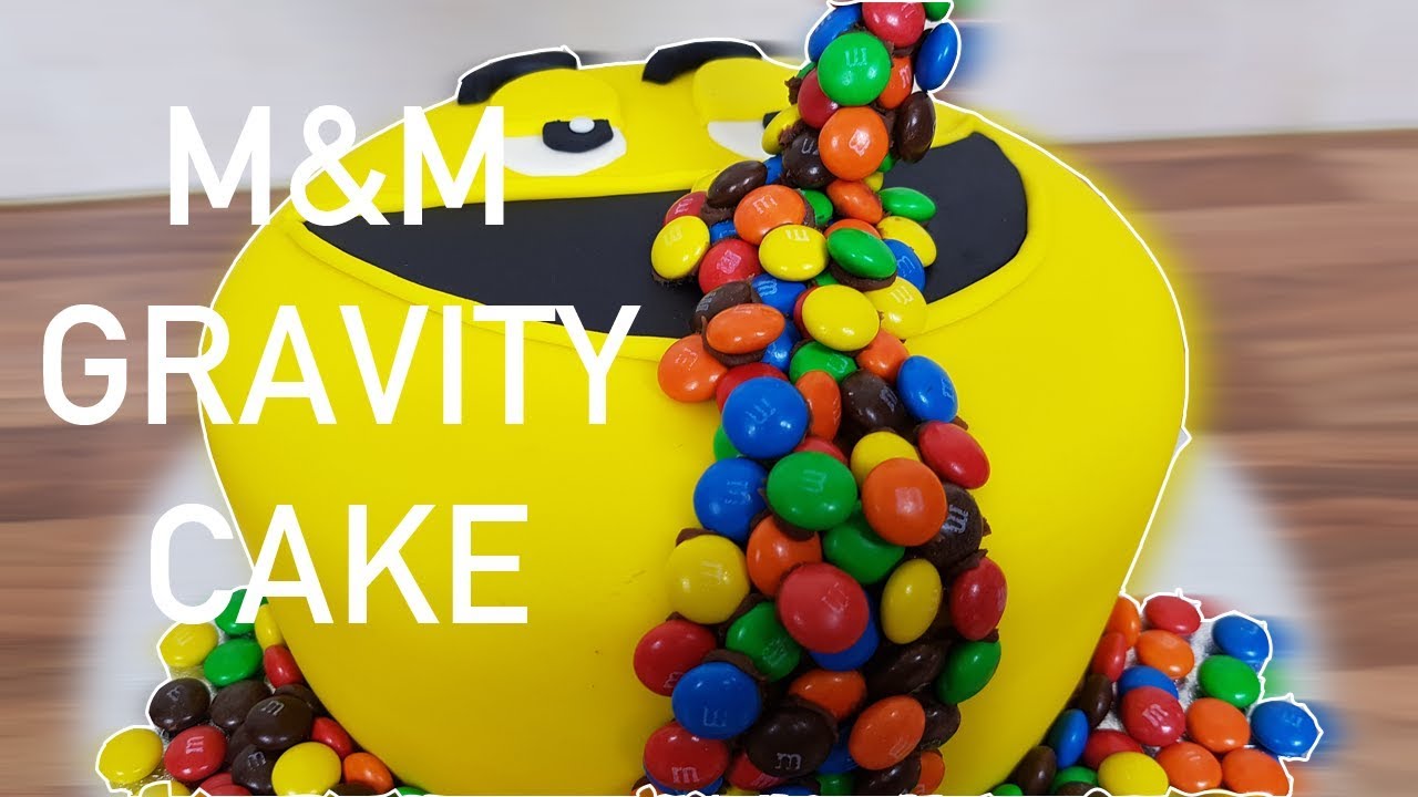 How to Make an M&M Gravity Cake - Cakes for Kids