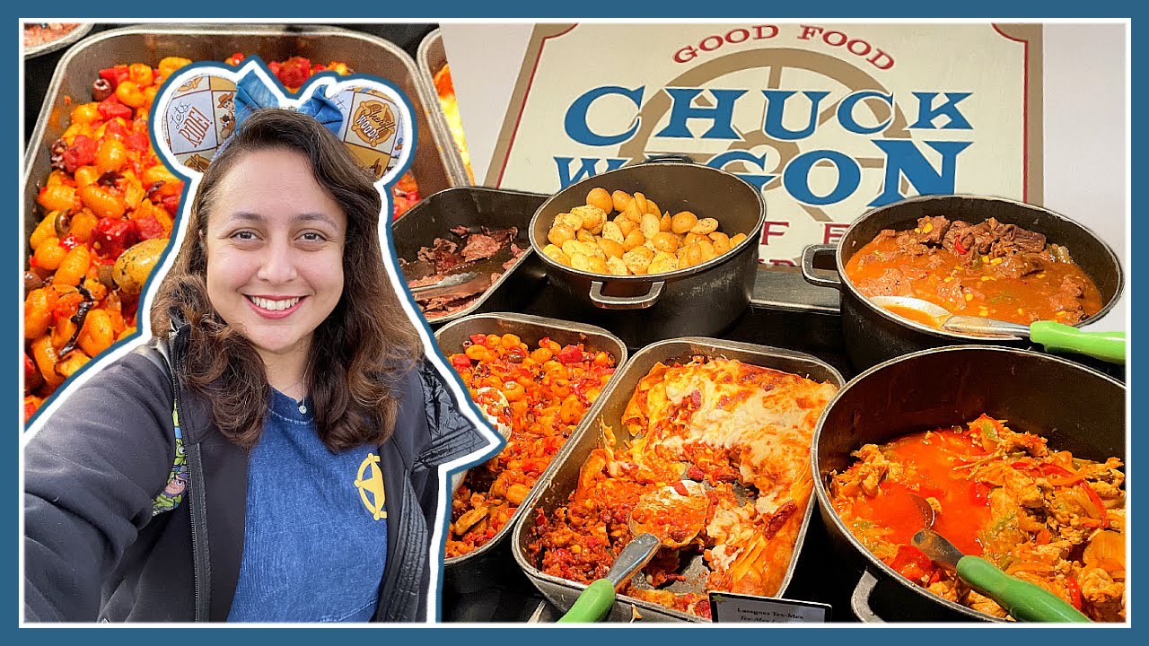 Disneyland Paris BUFFET Restaurants | Chuck Wagon Café at Disney's Hotel CHEYENNE