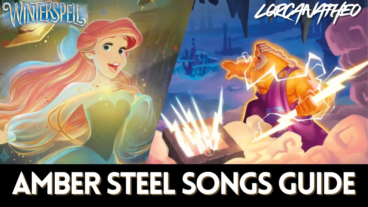 Set 11: Amber Steel Songs Guide / Disney Lorcana
