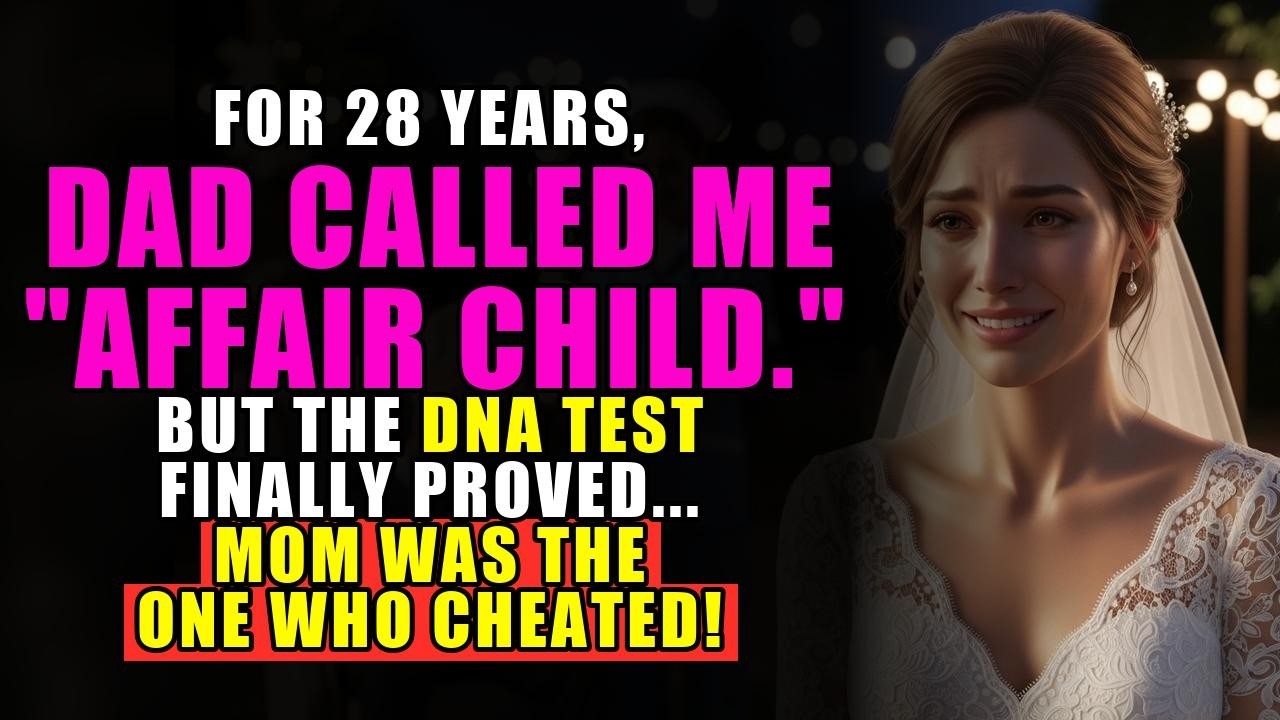 My Dad Said I Was the “Affair Child” for 28 Years—Then the DNA Test Exposed the Truth