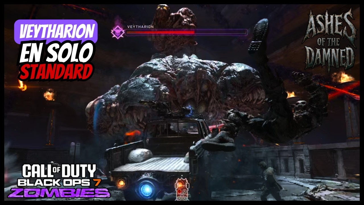 [BO7] ASHES OF THE DAMNED : Veytharion vaincu en solo en mode standard | Call of Duty 🚨