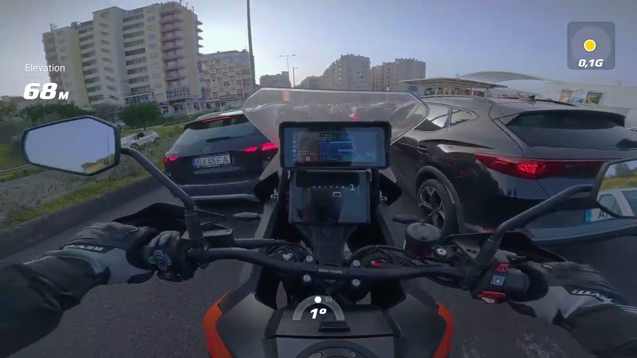[RAW SOUND] KTM 1290 Super Adventure S ride through town