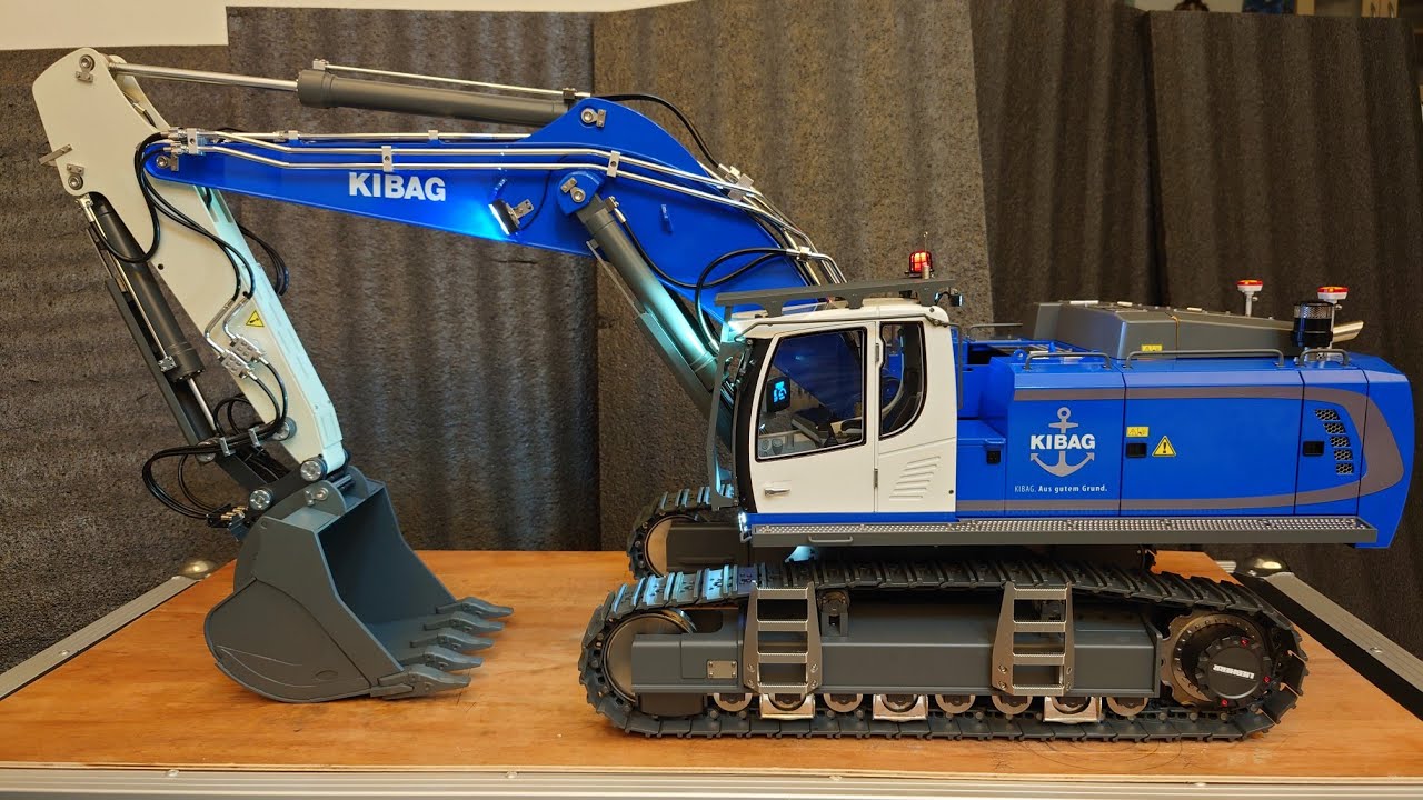 KABOLITE K970-100S pro  // LIEBHERR X KIBAG（卡勃力特 R970  Excavator RC TRUCK 挖土機 怪手 1/14 遙控拖車）#k970
