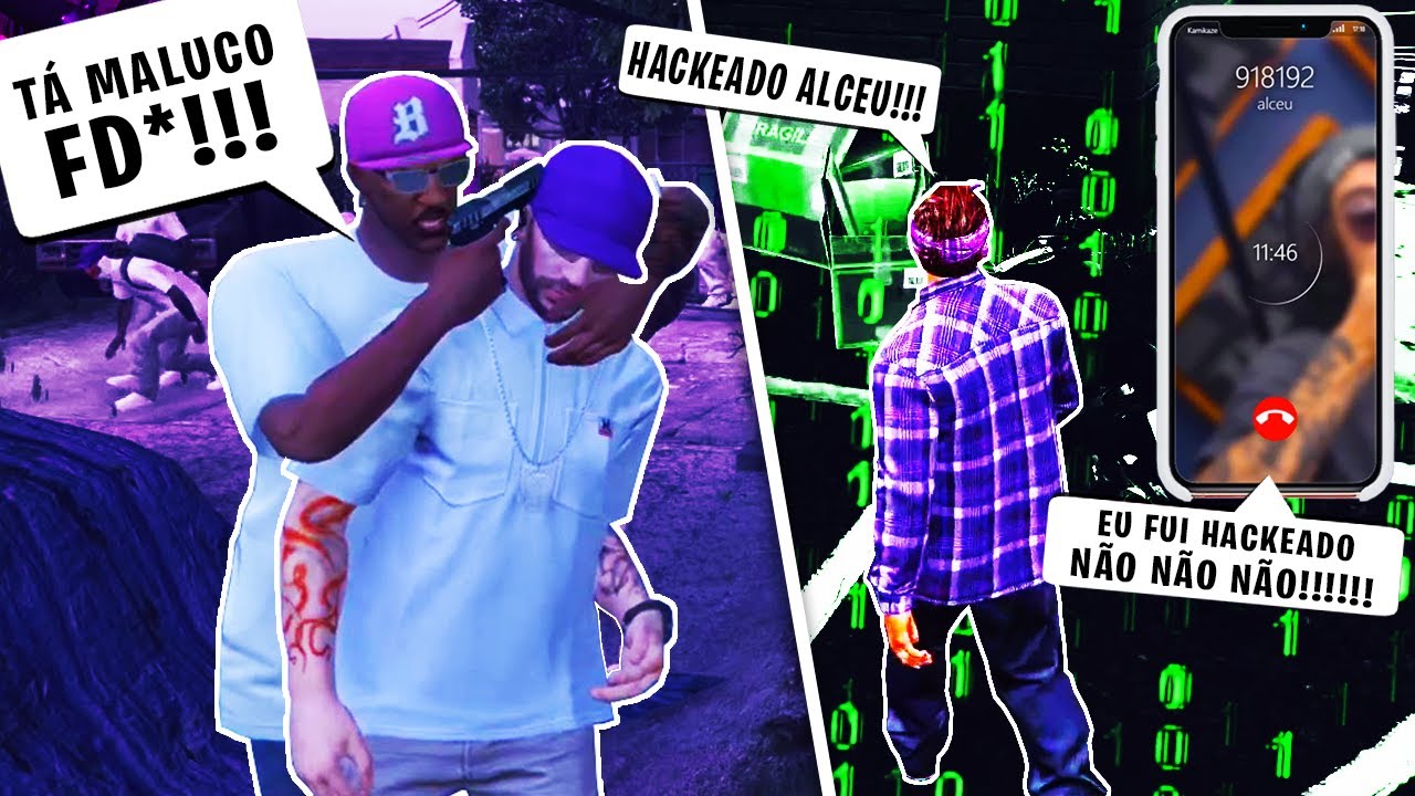 ALCEU E AMERICO DISCUTINDO E PEDRO HACKEOU O ALCEU! | GTA RP KAMIKAZE