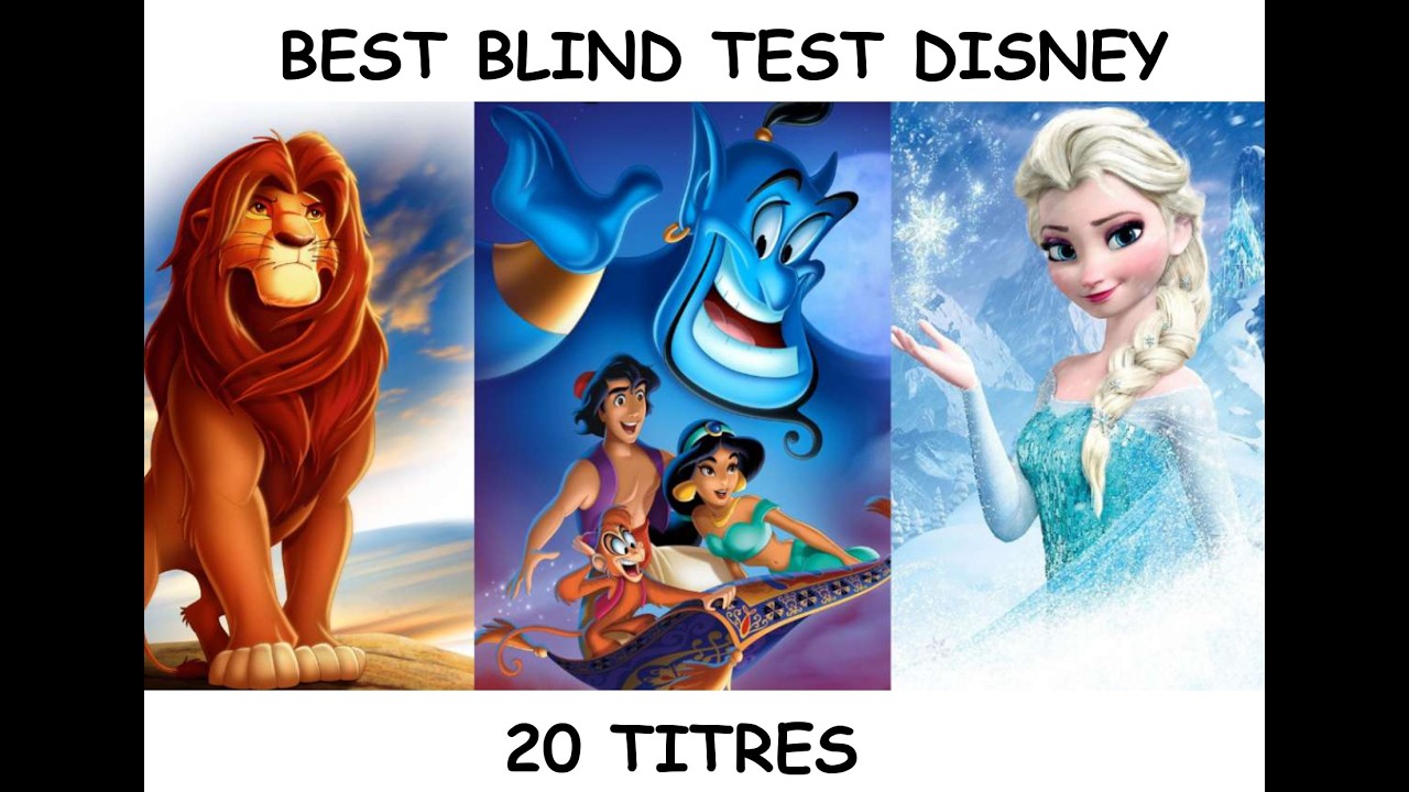 Blind Test Disney - 20 extraits !