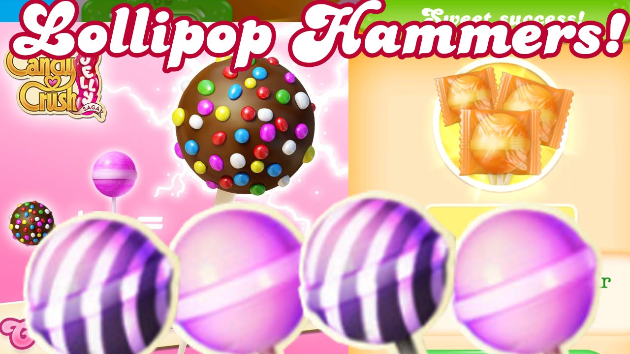 Candy Crush Jelly Saga - All Lollipop Hammers Explained